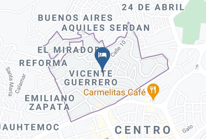 Jose Azueta - Hotel Marcecy Maps