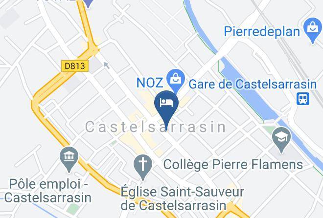 Tarn Et Garonne - Hotel Marceillac Maps