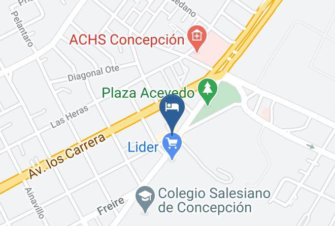 Concepcion Province - Hotel Marcelo Antonio Maps