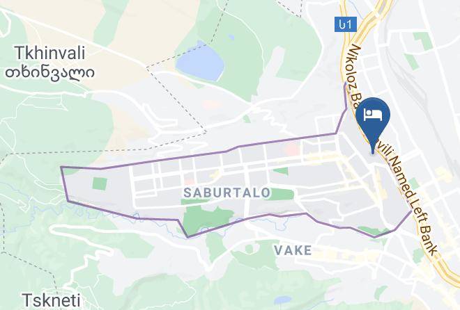 Tbilisi - Hotel March Maps
