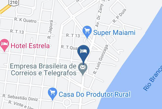 Caracarai - Hotel Marcia Maps