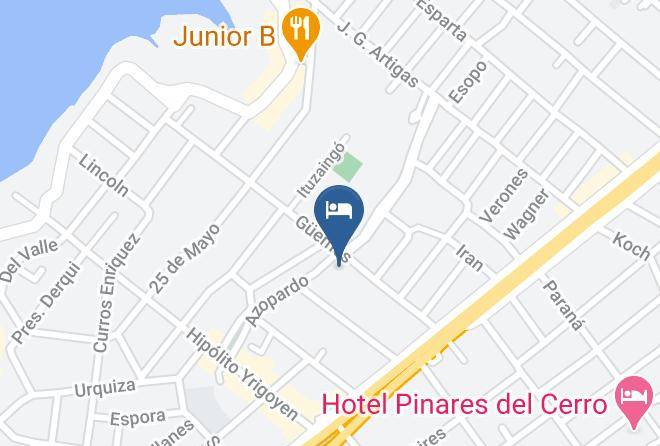 Santa Maria Department - Hotel Marciala Maps