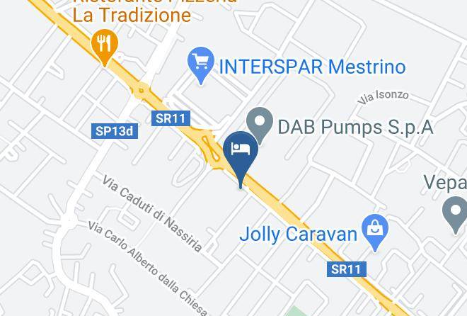 Padua - Hotel Marco Effe Maps