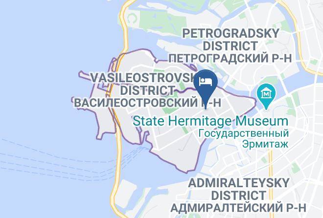 Saint Petersburg - Marco Polo Hotel St Petersburg Maps