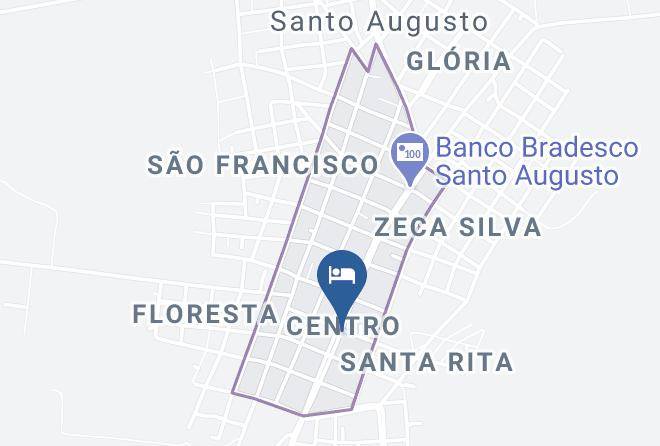 Santo Augusto - Hotel Marco Polo Maps