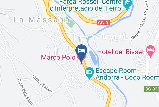 La Massana - Hotel Marco Polo Maps