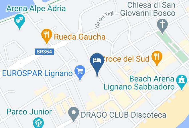 Udine - Hotel Marco Polo Maps