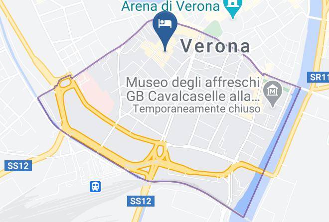 Verona - Hotel Marco Polo V Maps