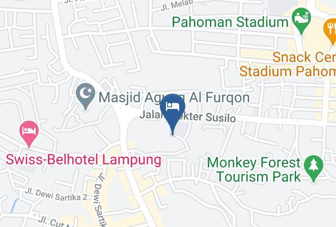 Bandar Lampung - Hotel Marcopolo Bandar Lampung Maps