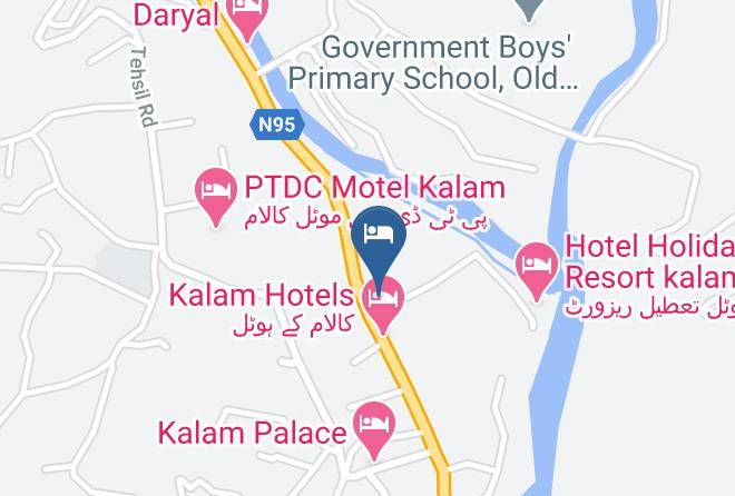 Peshawar - Hotel Marcopolo Kalam Maps