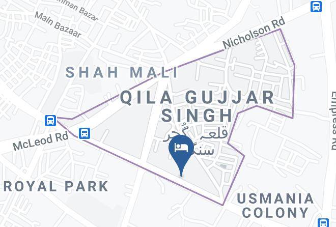 Islamabad - Hotel Marcopolo Lahore Maps