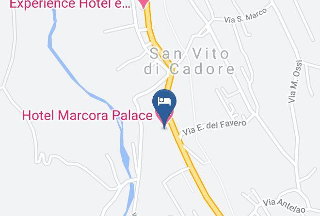 Belluno - Hotel Marcora Palace Maps