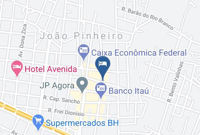 Joao Pinheiro - Hotel Marcos Palace Maps