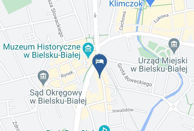 Bielsko Biala - Hotel Marczewski Maps