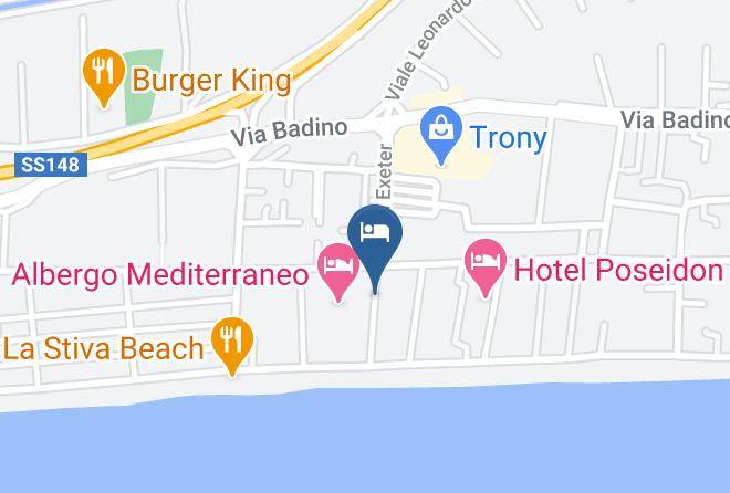 Hotel Mare Azzurro Map