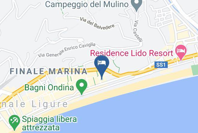 Savona - Hotel Mare Inn Maps