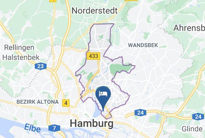 Stadt Hamburg - Hotel Mare Maps