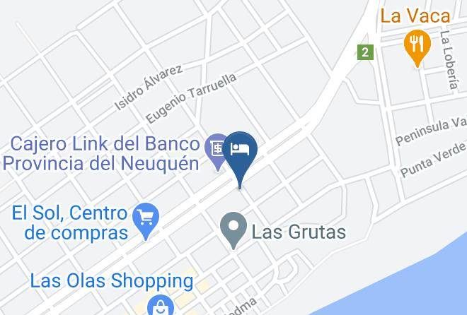 San Antonio Oeste - Hotel Mareas Maps