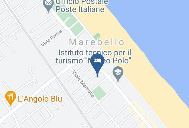 Rimini - Hotel Marebello Maps