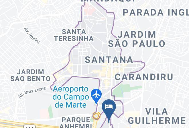Sao Paulo Santana - Hotel Marechal Maps