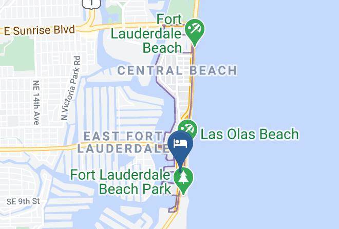 Broward - Hotel Maren Fort Lauderdale Beach Curio Collection By Hilton Maps