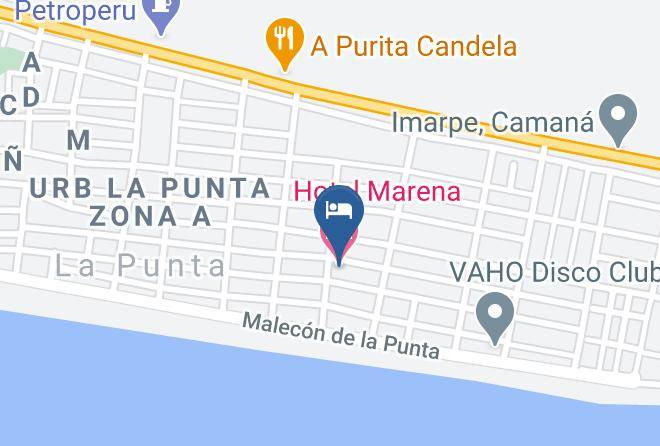 Camana - Hotel Marena Maps