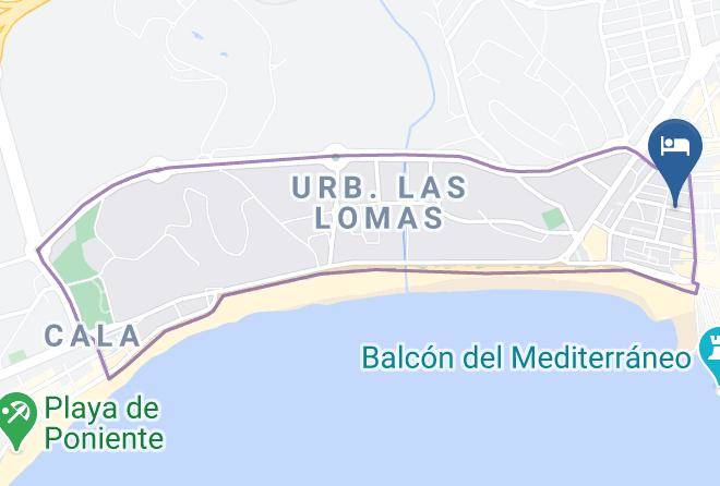 Alicante - Hotel Mareny Benidorm Maps