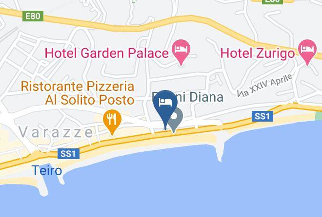 Savona - Hotel Maresol Maps