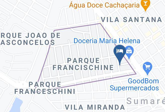 Sumare - Hotel Marfim Ii Maps