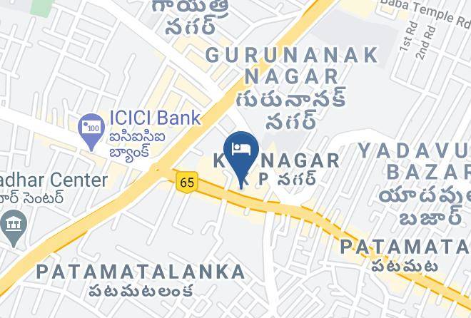 Hotel Marg Krishnaaya Map