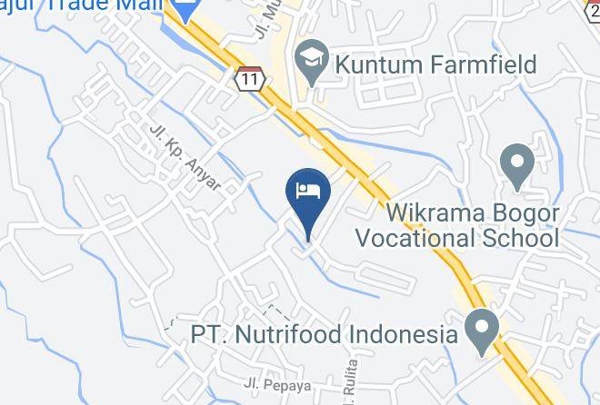 Kota Bogor - Hotel Marga Jaya Tajur Maps