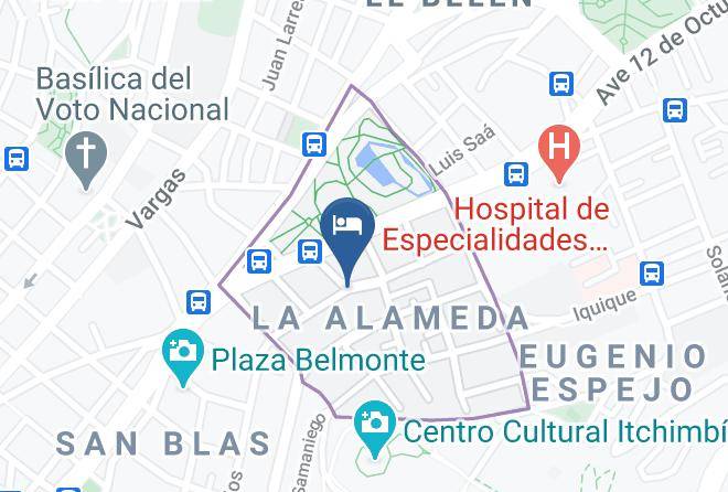 Distrito Metropolitano De Quito - Hotel Margarita 2 Maps