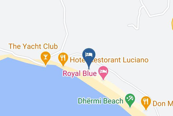 Himara - Hotel Margarita Maps