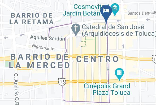 Toluca - Hotel Margarita Y Fonda Boutique Maps