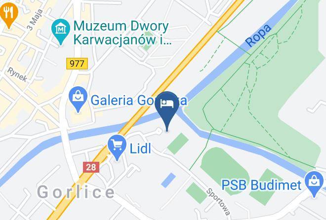 Hotel Lord Gorlice Map
