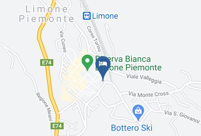 Cuneo - Hotel Marguareis Maps