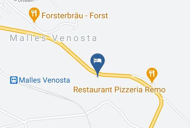 Bolzano - Hotel Margun Ferienwohnungen Und Panoramazimmer In Mals Im Vinschgau Maps