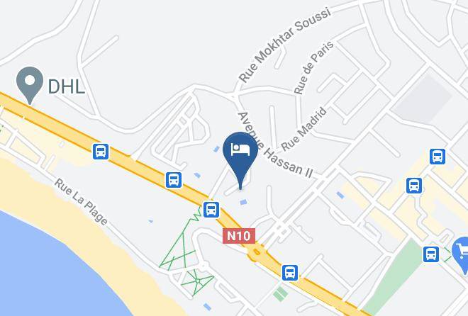 Agadir - Hotel Marhaba Maps