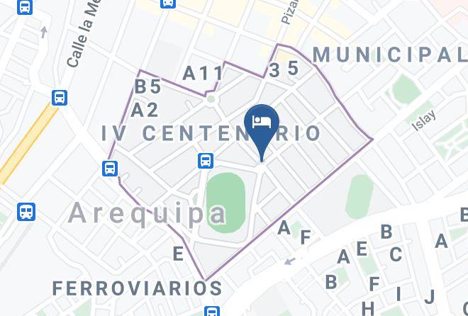 Arequipa - Hotel Marhata Maps