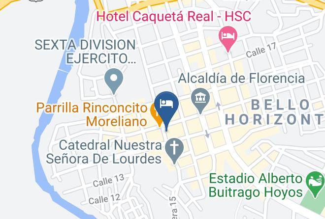 Florencia - Hotel Maria Alejandra Maps