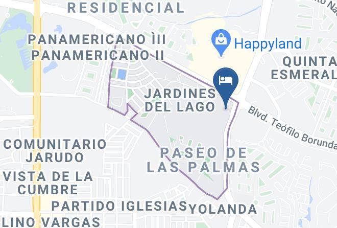 Juarez - Hotel Maria Bonita Consulado Americano Maps