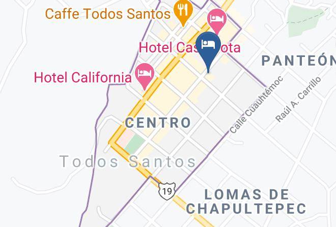 La Paz - Hotel Maria Bonita Maps