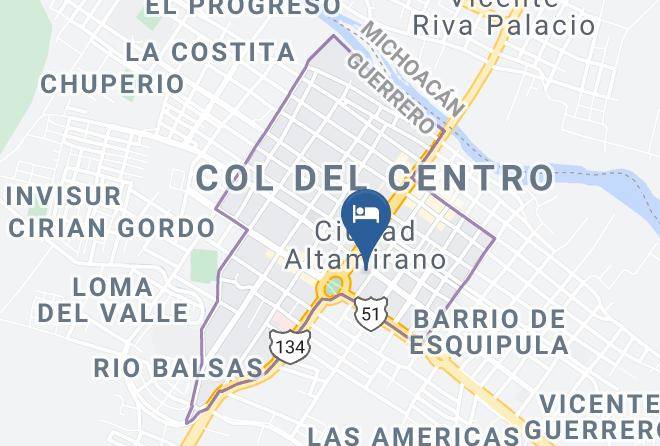 Pungarabato - Hotel Maria Borja Maps