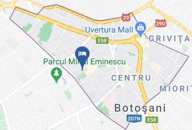 Botosani - Hotel Maria Maps