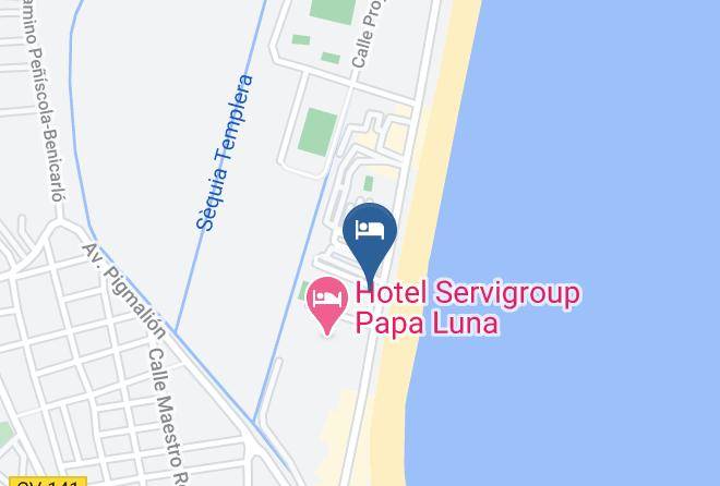 Hotel Maria Cristina Map