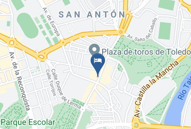 Toledo - Hotel Maria Cristina Maps