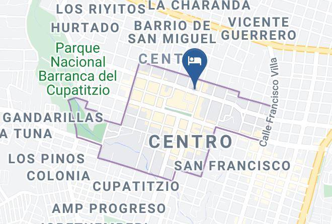 Uruapan - Hotel Maria De La Paz Maps