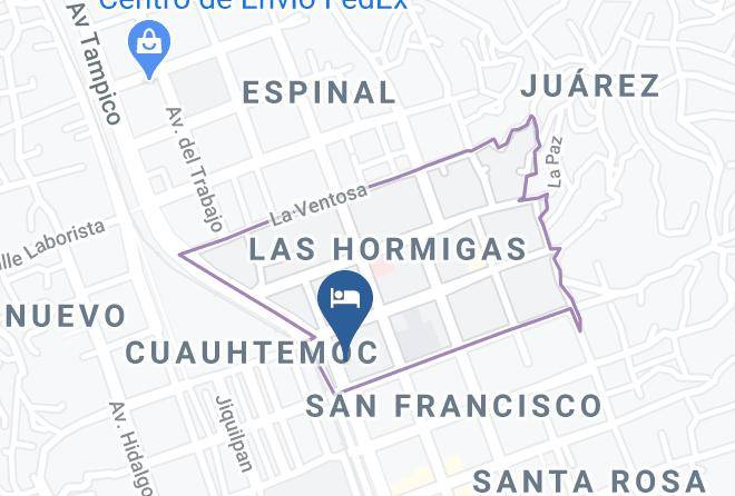 Salina Cruz - Hotel Maria Del Carmen Maps