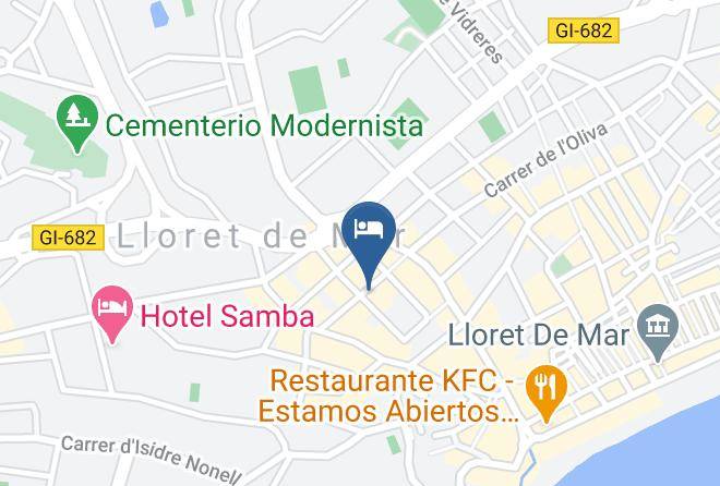 Girona - Hotel Maria Del Mar Maps