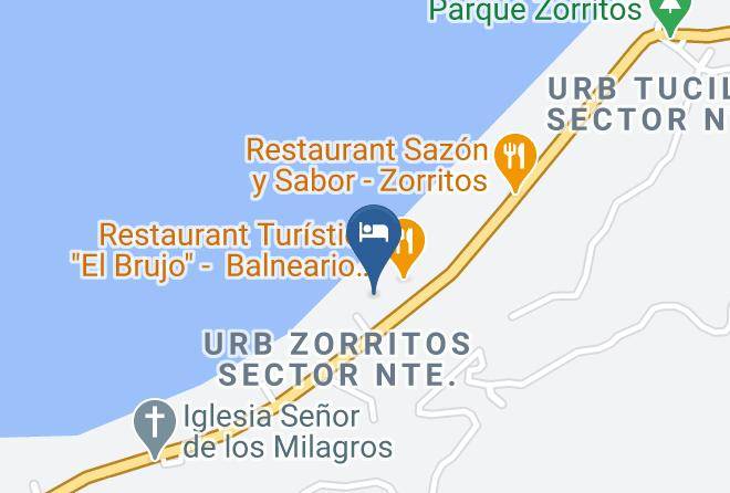Contralmirante Villar - Hotel Maria Del Mar Zorritos Tumbes Maps